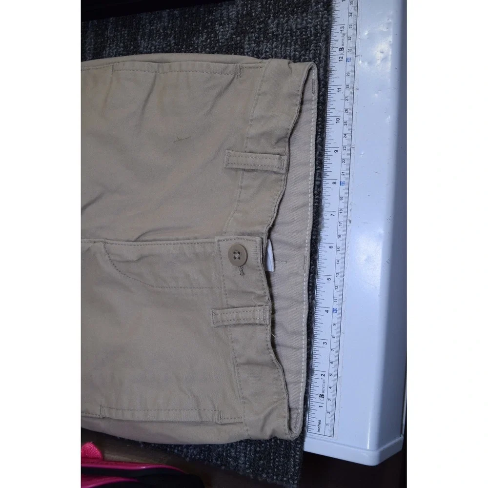 Gap Kids BOYS 7 Tan Beige CHINO Khakis Pants School Church Dress Preppy Like Dad